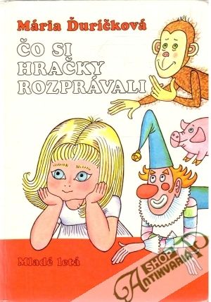 Obal knihy Čo si hračky rozprávali