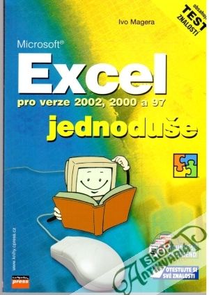 Obal knihy Microsoft Excel pro verze 2002, 2000 a 97 jednoduše