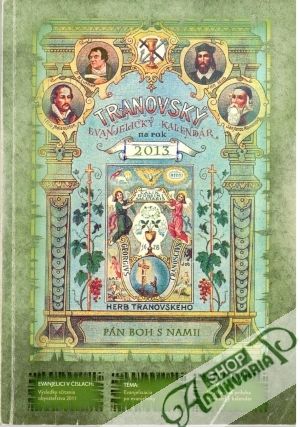 Obal knihy Tranovský evanjelický kalendár na rok 2013
