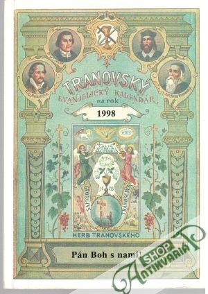 Obal knihy Tranovský evanjelický kalendár na rok 1998