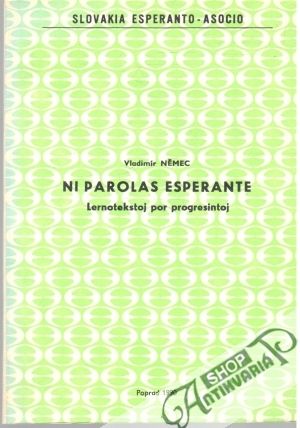 Obal knihy Ni parolas esperante