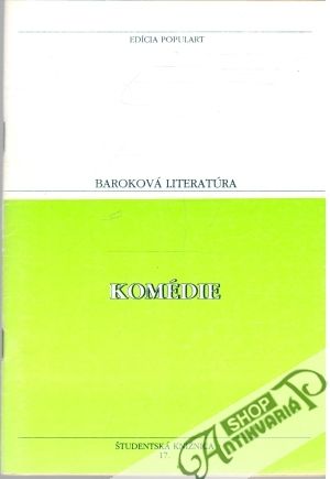 Obal knihy Baroková literatúra - Komédie