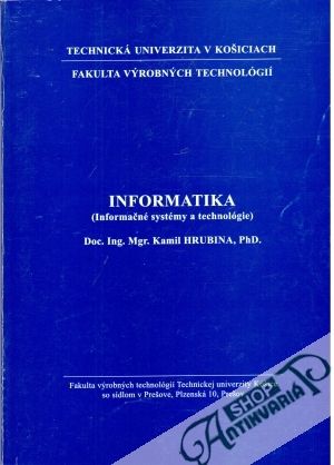 Obal knihy Informatika