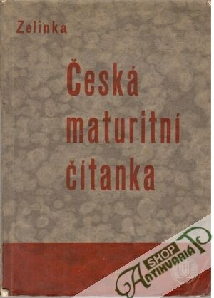 Obal knihy Česká maturitní čítanka