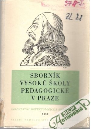 Obal knihy Sborník Vysoké školy pedagogické v Praze