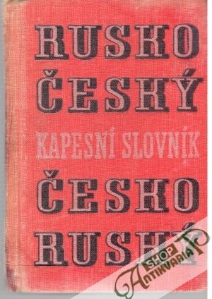 Obal knihy Rusko - český a česko - ruský kapesní slovník
