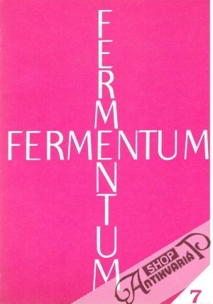 Obal knihy Fermentum 7/1998