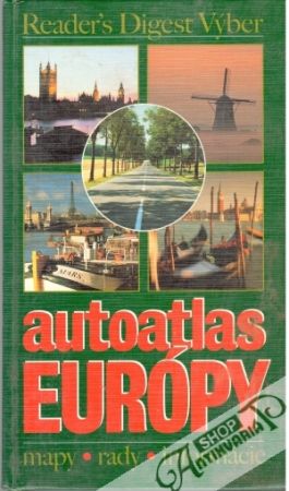 Obal knihy Autoatlas Európy