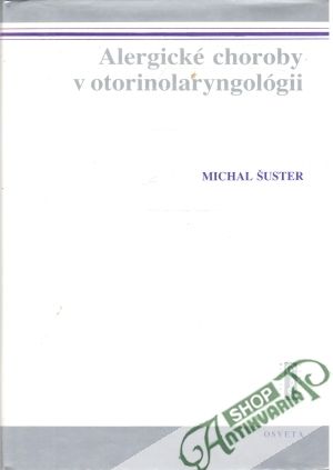 Obal knihy Alergické choroby v otorinolaryngológii