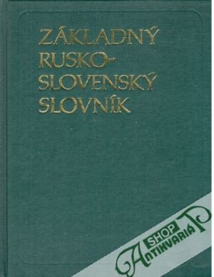 Obal knihy Základný rusko - slovenský slovník