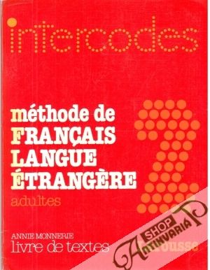 Obal knihy Méthode de francais langue étrangere 2