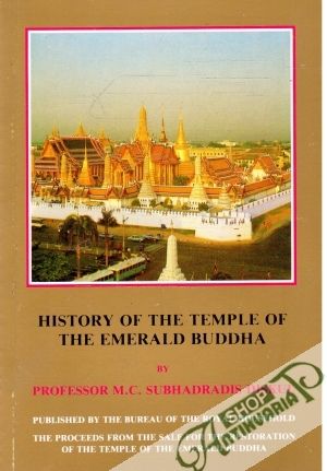 Obal knihy History of the Temple of the Emerald Buddha