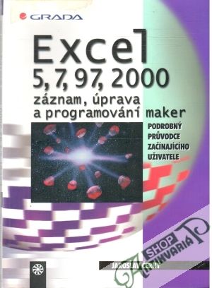 Obal knihy Excel 5, 7. 97, 2000