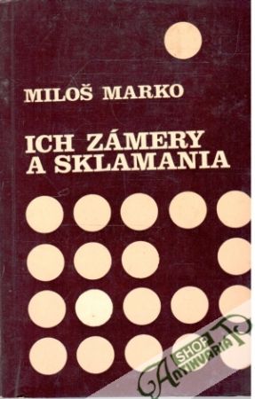 Obal knihy Ich zámery a sklamania