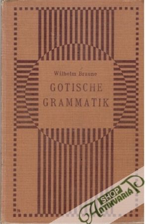Obal knihy Gotische Grammatik