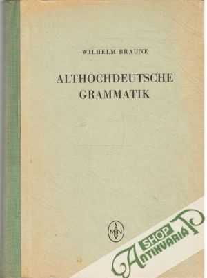 Obal knihy Althochdeutsche Grammatik