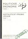 Kolektív autorov - Politické ekonomie 1