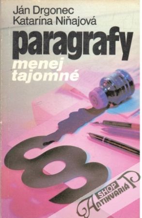 Obal knihy Paragrafy menej tajomné