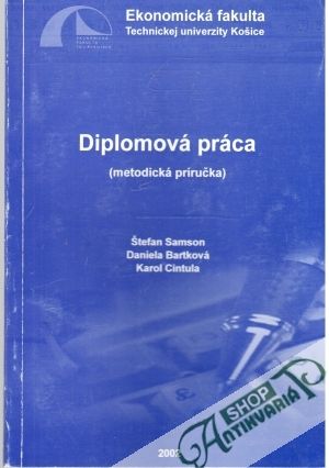 Obal knihy Diplomová práca 