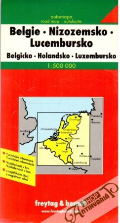 Obal knihy Benelux - Belgie, Nizozemsko, Lucembursko