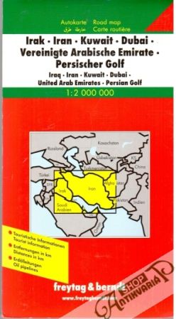 Obal knihy Irak, Iran, Kuwait, Dubai, Vereinigte Arabische Emirate, Persischer Golf
