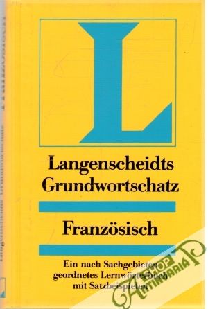 Obal knihy Grundwortschatz Französisch