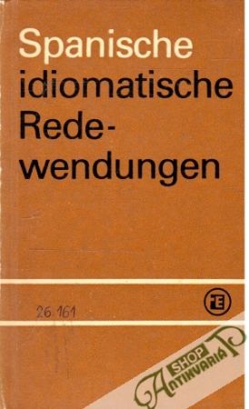 Obal knihy Spanische idiomatische Redewendungen