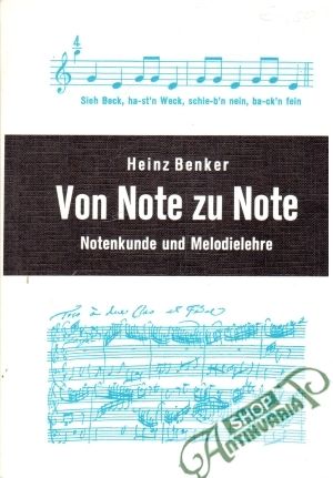 Obal knihy Von Note zu Note