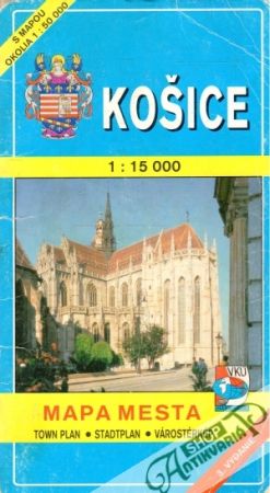 Obal knihy Košice