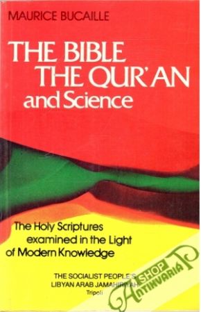 Obal knihy The Bible the Qur'an and Science