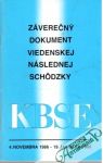 Kolektív autorov - Záverečný dokument viedenskej následnej schôdzky KBSE
