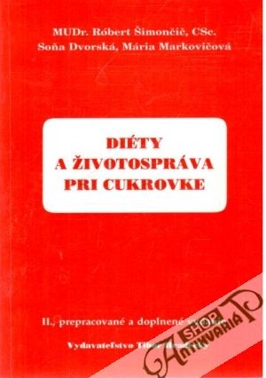 Obal knihy Diéty a životospráva pri cuktovke