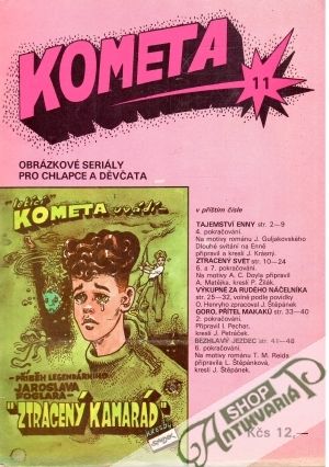 Obal knihy Kometa 11