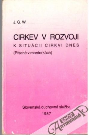 Obal knihy Cirkev v rozvoji