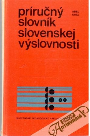 Obal knihy Príručný slovník slovenskej výslovnosti