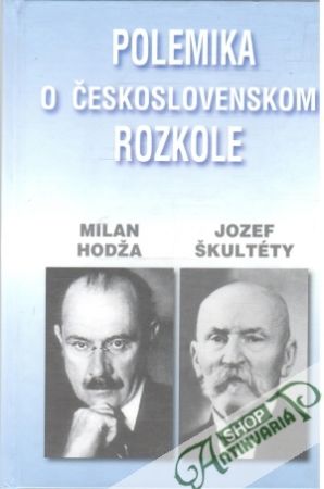 Obal knihy Polemika o československom rozkole