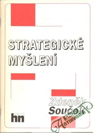 Obal knihy Strategické myšlení