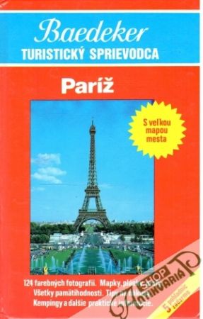 Obal knihy Paríž - Baedeker
