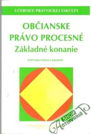 Obal knihy Občianske právo procesné, Základné konanie