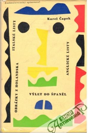 Obal knihy Italské listy, Anglické listy, Výlet do Španěl, Obrázka z Holandska