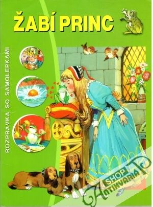 Obal knihy Žabí princ - rozprávka so samolepkami