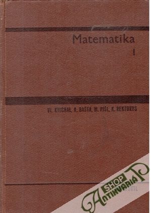 Obal knihy Matematika I.