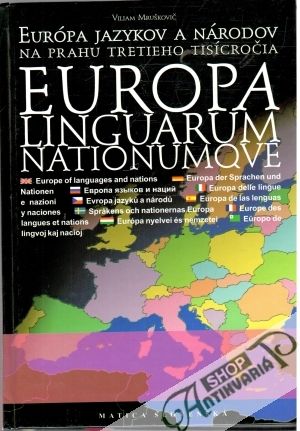 Obal knihy Európa jazykov a národov na prahu tretieho tisícročia