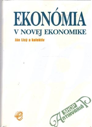 Obal knihy Ekonómia v novej ekonomike