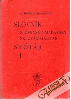 Obal knihy Slovník slovensko - maďarský