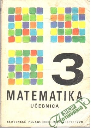 Obal knihy Matematika 3.