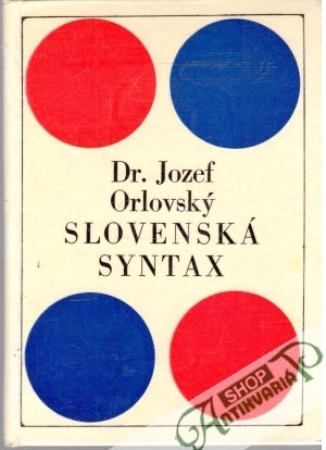 Slovenská syntax - Orlovský Jozef
