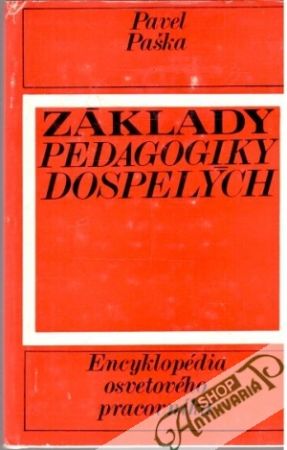 Obal knihy Základy pedagogiky dospelých