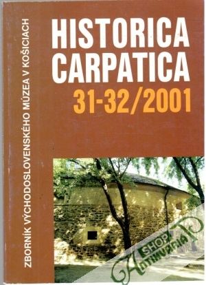 Obal knihy Historica carpatica 31-32/2001