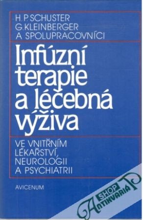 Obal knihy Infúzní terapie a léčebná výživa